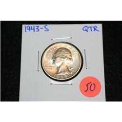 1943-S Washington Quarter