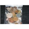Image 1 : Foreign Coins and Tokens various dates & conditions lot of 50