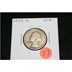 1935-S Washington Quarter