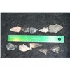 Image 1 : Vintage Indian Arrowhead, lot of 10