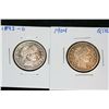 Image 1 : 1893-O, 1904 Barber Quarters