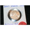 Image 1 : 2007 Idaho State Quarter, railroad rim