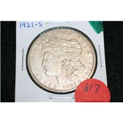 1921-S Silver Morgan Dollar