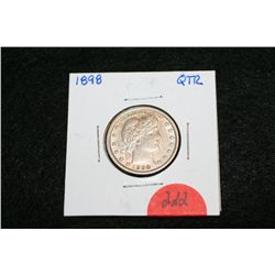 1898 Barber Quarter