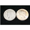 Image 1 : 1922 Silver Peace Dollars, Lot of 2