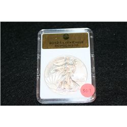 2012 Silver Eagle MCPCG Graded MS70