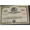 Image 1 : 1977 Union Pacific Stock Certificate