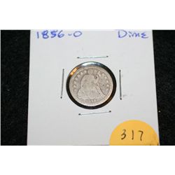 1856-O Seated Liberty dime