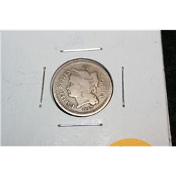 1867 Three Cent Nickel