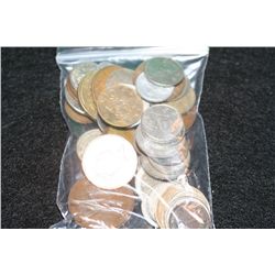 Foreign Coins & Tokens, various dates & conditions, Lot of 50