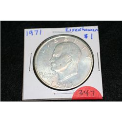 1971 Eisenhower Dollar