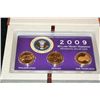 Image 1 : 2009 Harrison Presidential $1 coin set, P, D & S mints