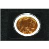 Image 1 : 2006 COPY Golden American Buffalo half dollar commerative coin, COA included