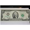 Image 1 : 2003 US $2 note, Authentic UNC