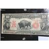 Image 1 : 1901 US Buffalo Note $10, Red Seal, #D4750395