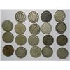 Image 2 : 19  3 ct nickels  avg VG/F