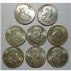 Image 1 : Lot of 8 Nice Franklin half $:1955 BUGS BUNNY  AU/BU-the rest are very nice