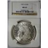 Image 1 : 1921D Morgan $  NGC63