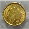 Image 3 : 1853  T1  $1 Gold  PCGS58