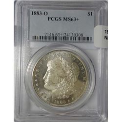 1883O Morgan $  PCGS63+