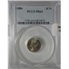 1886 3 cent nickel  PCGS PR64