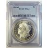 Image 1 : 1883O Morgan $  PCGS63 looks under graded a point