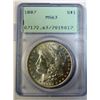 Image 1 : 1887 Morgan $  PCGS63