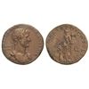 Image 1 : Sestercio. - Acuñada el 118 d.C. - ADRIANO. - Anv.: IMP. CAESAR TRAIANVS HADRIANVS AVG. Busto laurea