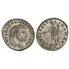 Image 1 : Follis. - Acuñada el 295-296 d.C. - MAXIMIANO HÉRCULES. - Rev.: GENIO POPVLI ROMANI K¶. Genio en pie