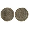 Image 1 : Follis 19 mm. - Acuñada el 324-325 d.C. - CONSTANCIO II. - Anv.: Busto laureado a izquierda. Rev.: C