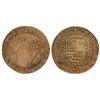 Image 1 : Jetón. - 1625. - AMBERES. - Anv.: Cornucopia y rama de olivo. Rev.: Escudo de España. AE. Ø28 mm. MB