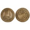 Image 1 : Jetón. - 1634. - BRUSELAS. - Anv.: Busto a derecha. Rev.: León rampante a izquierda. AE. Ø28 mm. MBC