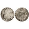 Image 1 : 8 Reales. - 1784. - POTOSÍ. - P.R. - Pátina. (Acuñación algo floja en parte de la leyenda. Rayitas).