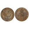 Image 1 : 2 1/2 Céntimos de Escudo. - 1867. - BARCELONA. - O.M. - Cal-640. EBC-. - -