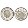 Image 1 : 50 Pesetas. - 1957 (*74). - Procedente de cartera F.N.M.T. (Pequeños golpecitos). PRUEBA. - -