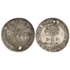 Image 1 : 8 Reales. - 1837-N.G. B.A. - GUATEMALA. - AR. (Perforación). ESCASA. KM-4. MBC. - -