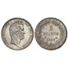 Image 1 : 5 Francos. - 1830-B. - LUIS FELIPE I. - ROUEN. - AR. (Rayitas). MUY ESCASA. KM-737.2. MBC. - -