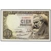 100 Pesetas. - 19 Febrero 1946. - Goya. Sin serie. Ed-D52. EBC+. - -