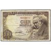 100 Pesetas. - 19 Febrero 1946. - Goya. Serie B. (Algo sucio). Ed-D52a. MBC. - -