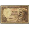 100 Pesetas. - 19 Febrero 1946. - Goya. Serie B. (Sucio. Levísima rotura en pliegue central inferior
