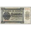 500 Pesetas. - 21 Noviembre 1936. - Catedral de Salamanca. Serie B. MBC+. -