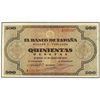 500 Pesetas. - 20 Mayo 1938. - Catedral de Santiago. Ed-D34. EBC-. - -