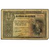 500 Pesetas. - 21 Octubre 1940. - Entierro del Conde de Orgaz. (Roturas y algo sucio). Ed-D45. BC+.