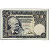 500 Pesetas. - 15 Noviembre 1951. - Benlliure. Sin serie. (Leves arrugas). Ed-D61. EBC-. - -