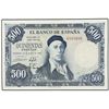 500 Pesetas. - 22 Julio 1954. - Zuloaga. Sin serie. Ed-D69. MBC+. - -