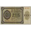 1.000 Pesetas. - 21 Noviembre 1936. - Alcázar de Toledo. Serie B. (Pequeñas roturas y reparaciones,