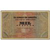 1.000 Pesetas. - 20 Mayo 1938. - Púlpito de San Agustín. (Ligeras roturas). Ed-D35. MBC. - -