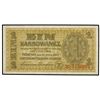 Image 1 : 1 Karbowanez. - 1942. - UCRANIA. - Ocupación Nazi. (Leves arrugas). WPM-49. SC-. -