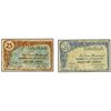 Image 1 : Lote 2 billetes 25 i 50 Cèntims. - Aj. de D´ALELLA. - AT-92/93; T-116/17. MBC. - -