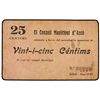 Image 1 : 25 Cèntims. - Juliol 1937. - C.M. d´ASCÓ. - Cartón. RARO. AT-241; T-302. MBC+. - -